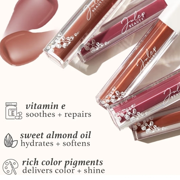 Julep So Plush Ultra Hydrating Lip Gloss: All The Feels, Full Size, NIB - Picture 4 of 4